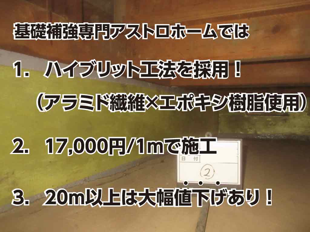 基礎補強の費用はどれくらい 基礎補強専門店アストロホーム 基礎補強の費用はどれくらい 基礎補強専門店アストロホーム