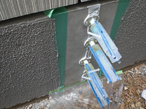 基礎補強の工法、ビックス工法