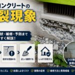 基礎コンクリートの爆裂現象とは？原因・危険性・補修費用をプロが解説